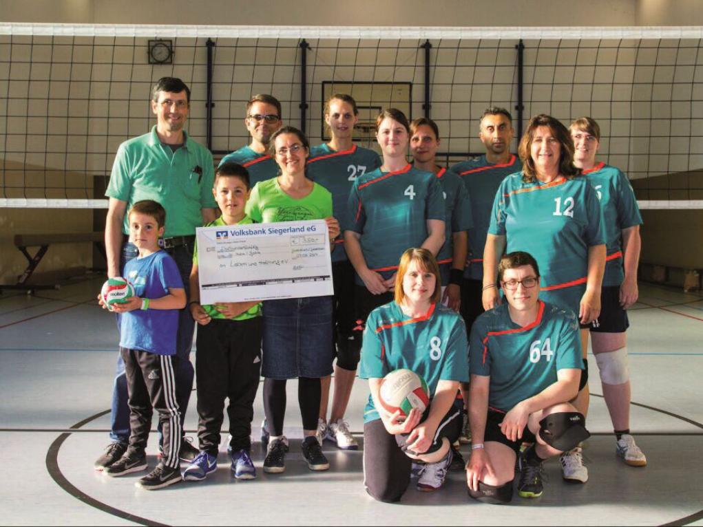 Volleyball-Verein unterstützt leukämiekrankes Kind